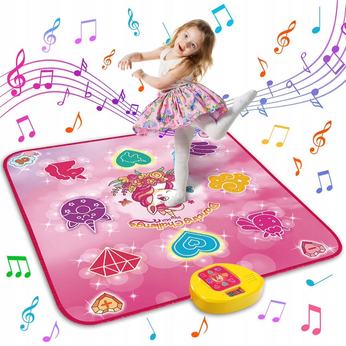 DANCE MAT NON-SLIP LIGHTWEIGHT FOLDABLE INTERACTIVE 5 MODES GIFT