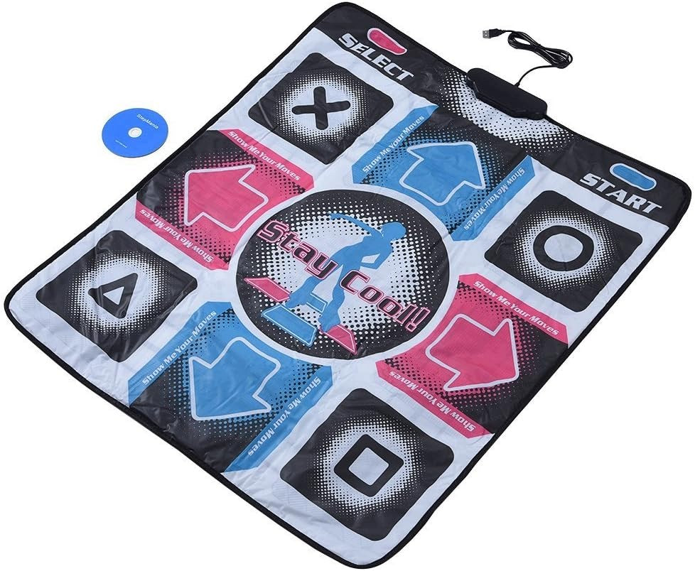 DANCE MAT USB DDR 93X83 CM NON-SLIP DANCING PAD FOR GAMING Packaging status original