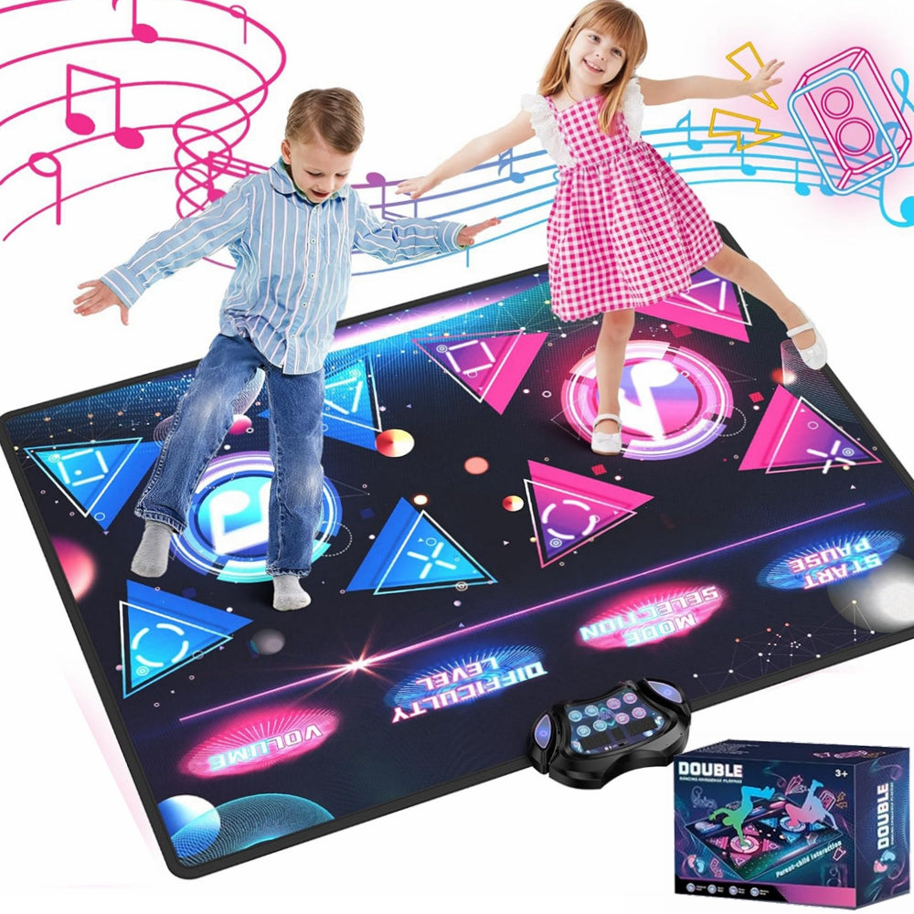 DANCE MAT WITH ELECTRONIC MUSIC 3x LEVEL 12 GAME MODES FOR 2 PEOPLE
