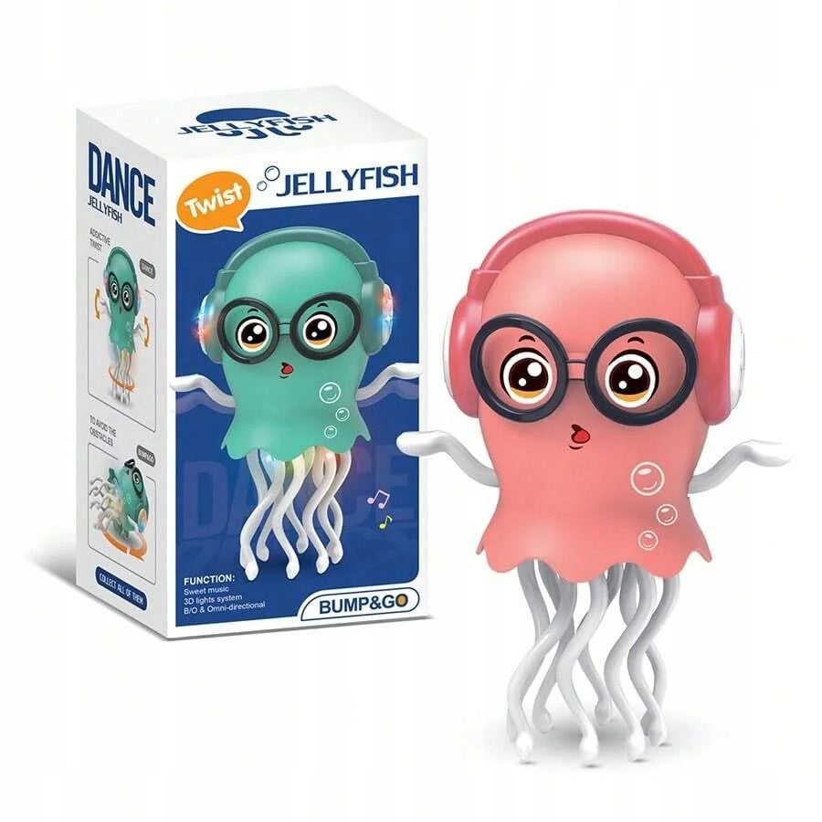 DANCING JELLYFISH Interactive octopus glowing game rides to crawl Manufacturer code SS-00002