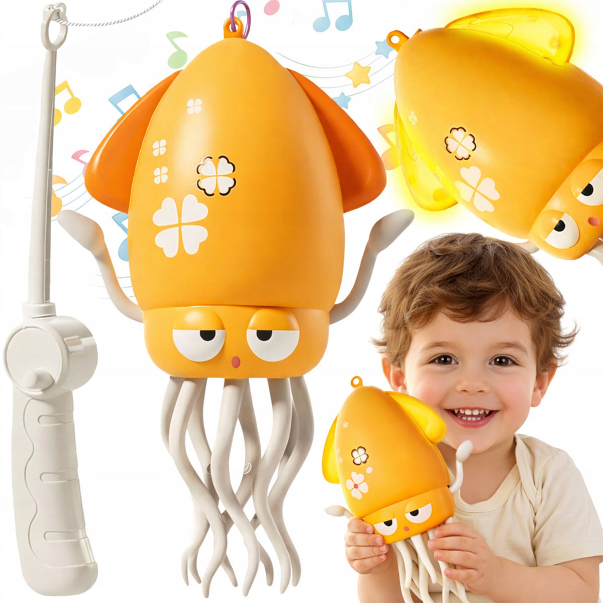 DANCING OCTOPUS INTERACTIVE ESCAPING CRAWLING TOY FOR BABY