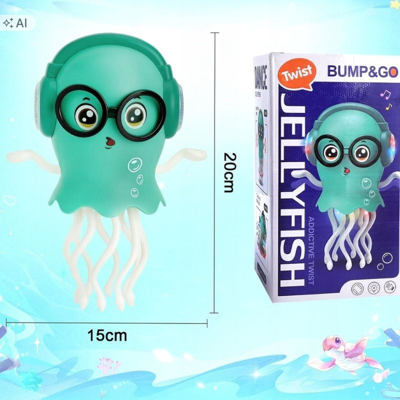 DANCING OCTOPUS JELLYFISH TOY LED LIGHTS RIDES GAME SINGS AS A GIFT Brand no brand