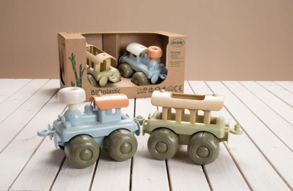DANTOY BIO Train eco-friendly bioplastic toy for children 2+ Brand Dantoy