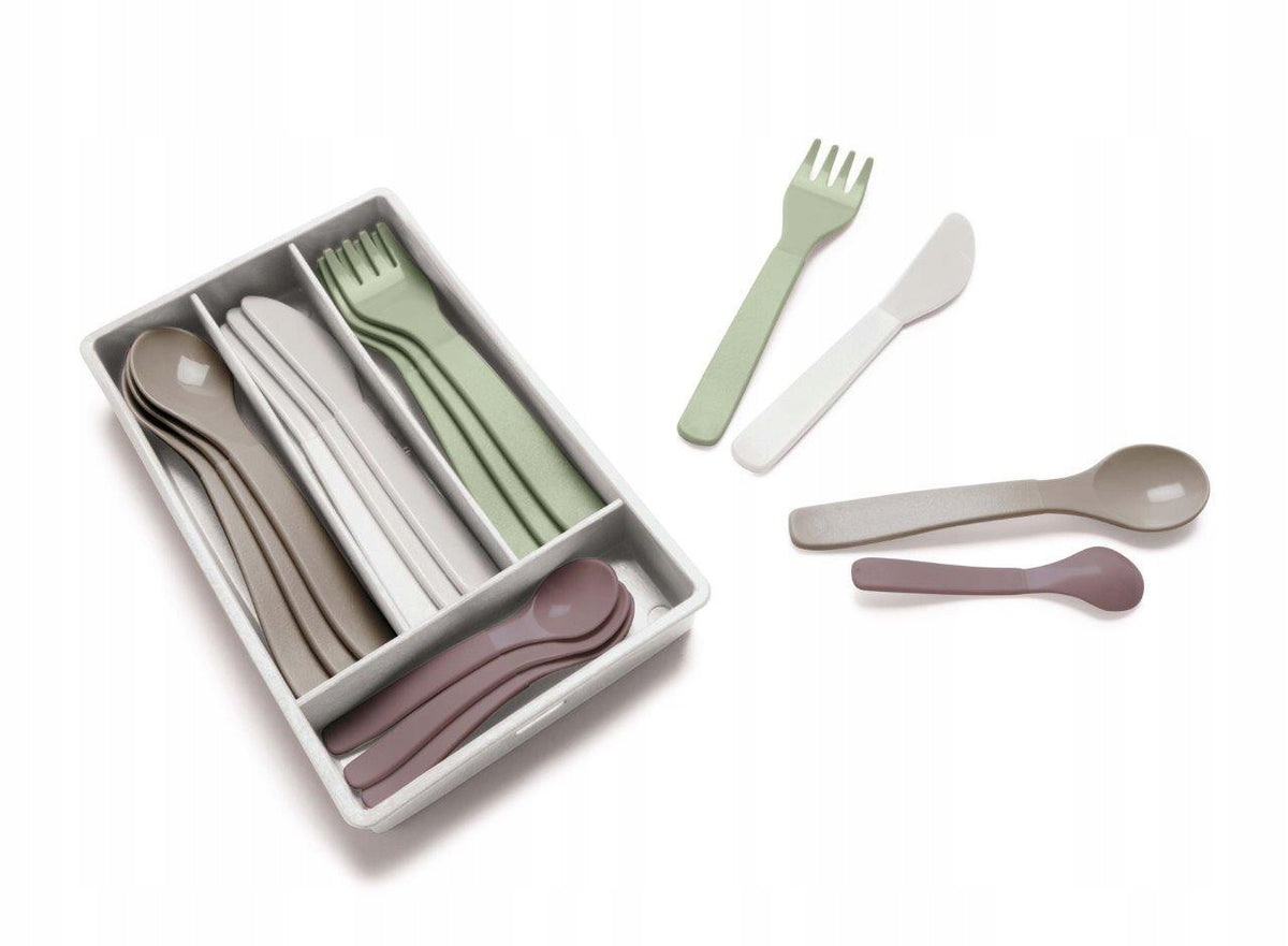 DANTOY GREEN GARDEN cutlery set Brand Dantoy