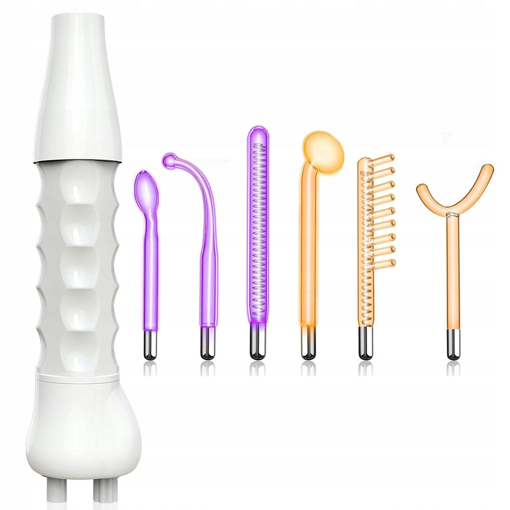 DARSONVAL FACIAL DEVICE ELECTROTHERAPY ACNE SET OF 6 PELOT NEO Medical device no