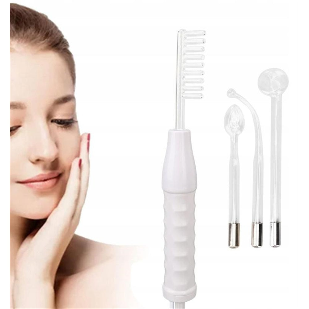 DARSONVAL OZONE COSMETIC APPARATUS FOR ACNE SCARS 4 ELECTRODES 10W