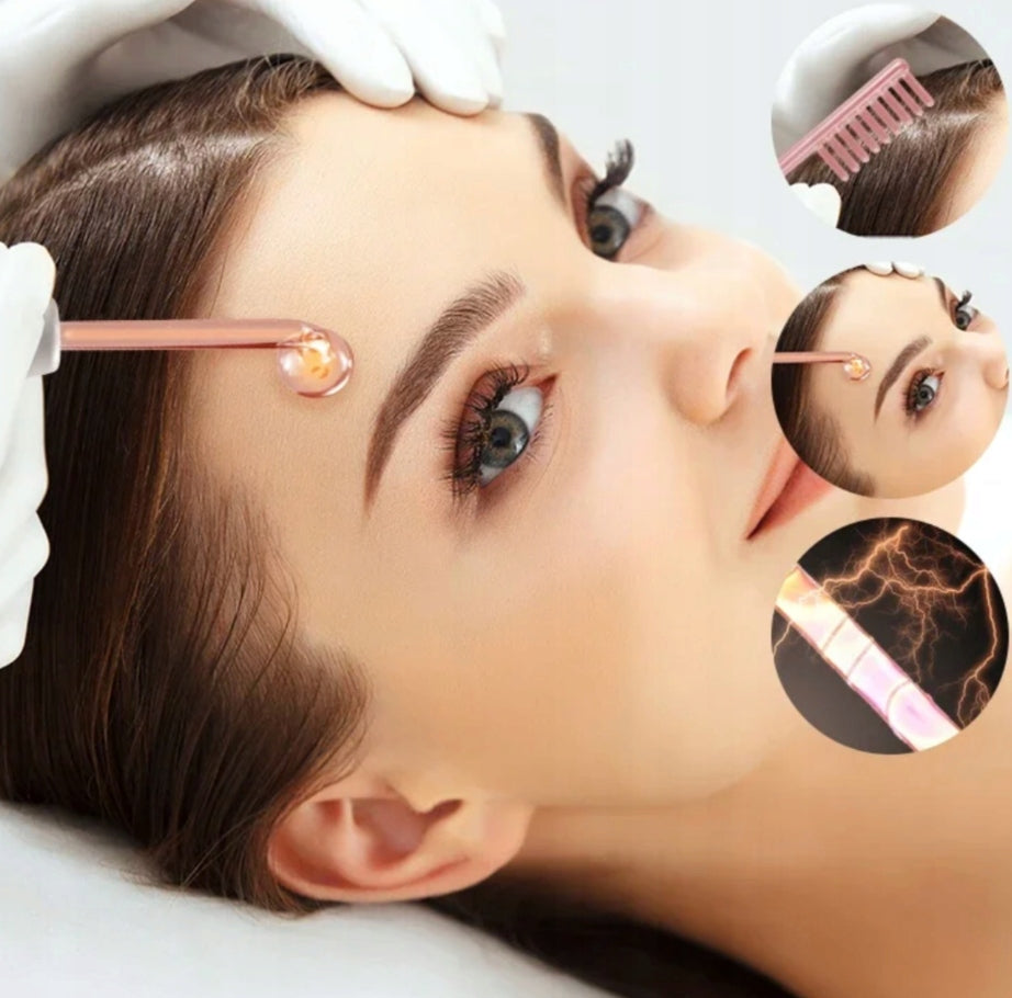 DARSONVAL QSKY DERMA WAND 4in1 PRO FOR FACE CARE WRINKLES AND HAIR Packaging status original