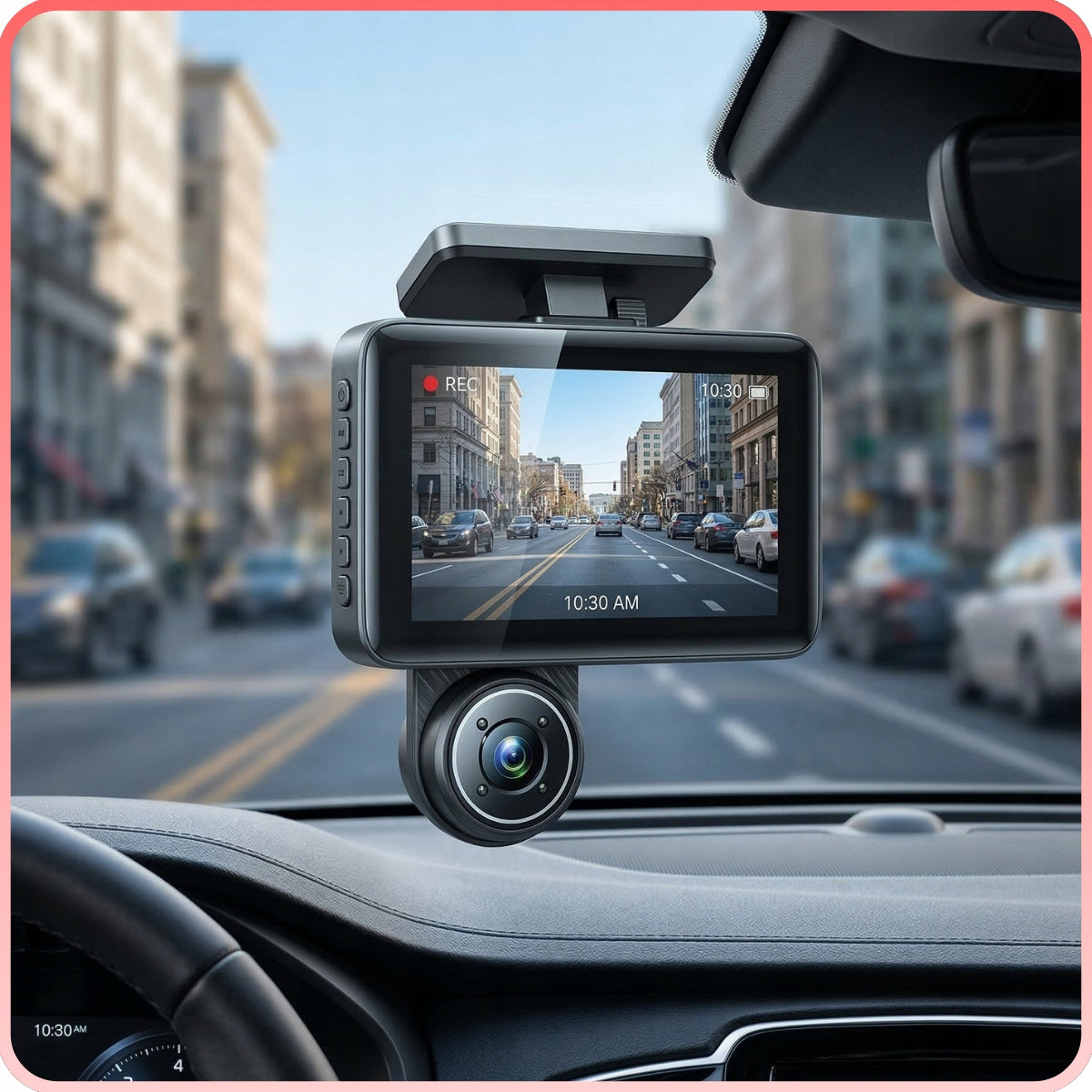 DASH CAM DRIVING VIDEO RECORDER REAR FRONT 3 CAMERAS FULL HD FHD Brand DRMZ