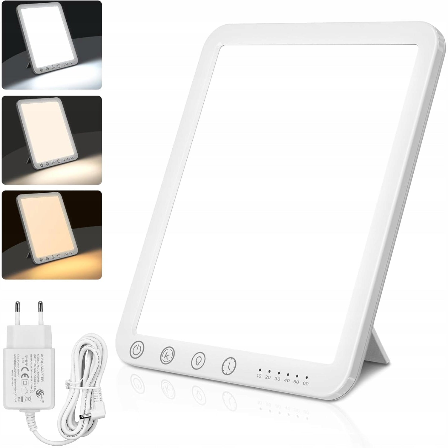 DAYLIGHT ANTI-DEPRESSANT LAMP LED TOUCH 3 COLORS 15000 LUX