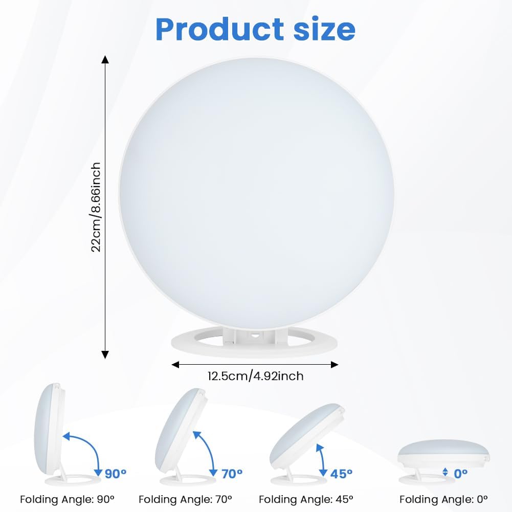 DAYLIGHT THERAPEUTIC LAMP 30000LUX 132LED WITH THREE COLOURS Medical device no