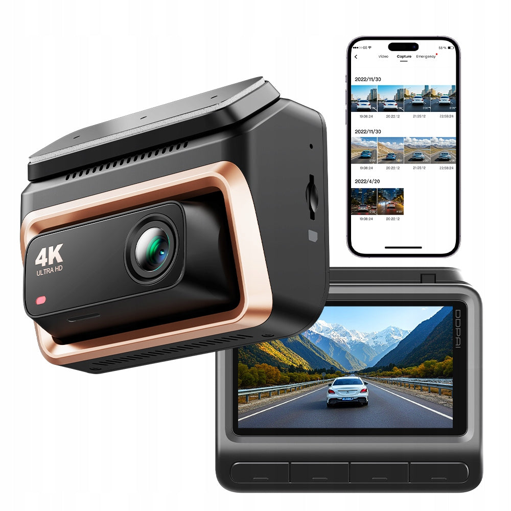 DDPAI Z60 Pro Video Recorder Car Camera 4K HDR GPS WiFi Bluetooth