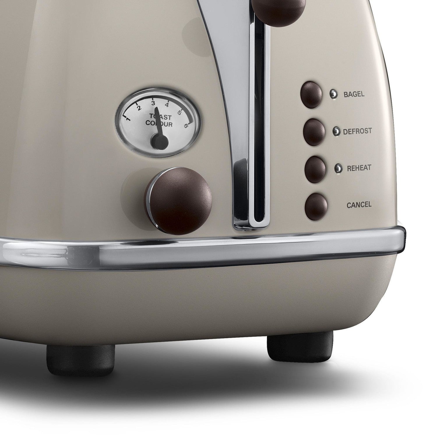 DE LONGHI Icona Vintage CTOV2103.BG Toaster Brand De'Longhi