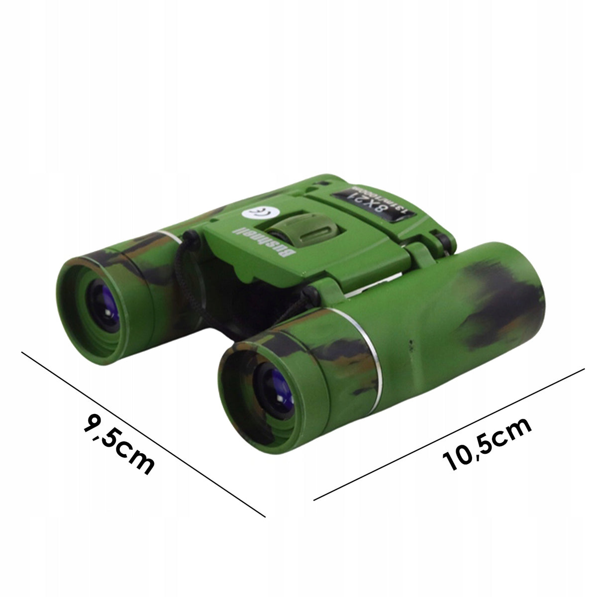 DECENT BINOCULARS for children MAGNIFIES 8X OPTICS GLASS CASE PERFECT GIFT Kid's age 6＋ years