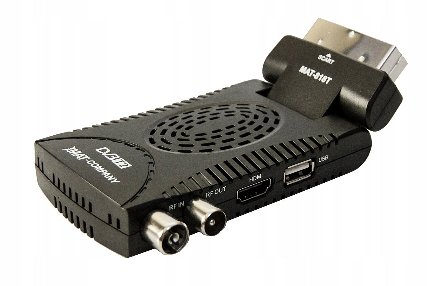 DECODER DVB-T2 HEVC TV TERRESTRIAL TUNER HD ANTENNA WIFI REMOTE CONTROL BATTERIES SET