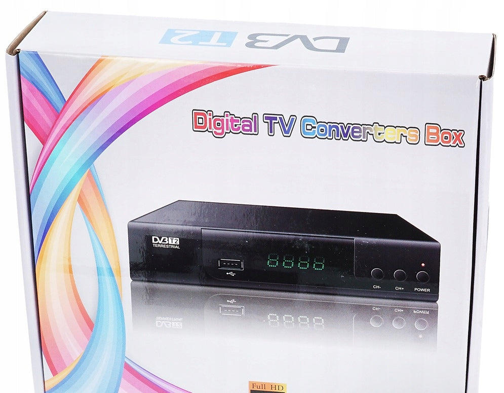 DECODER TUNER DVBT2 H.265 HEVC Packaging status original