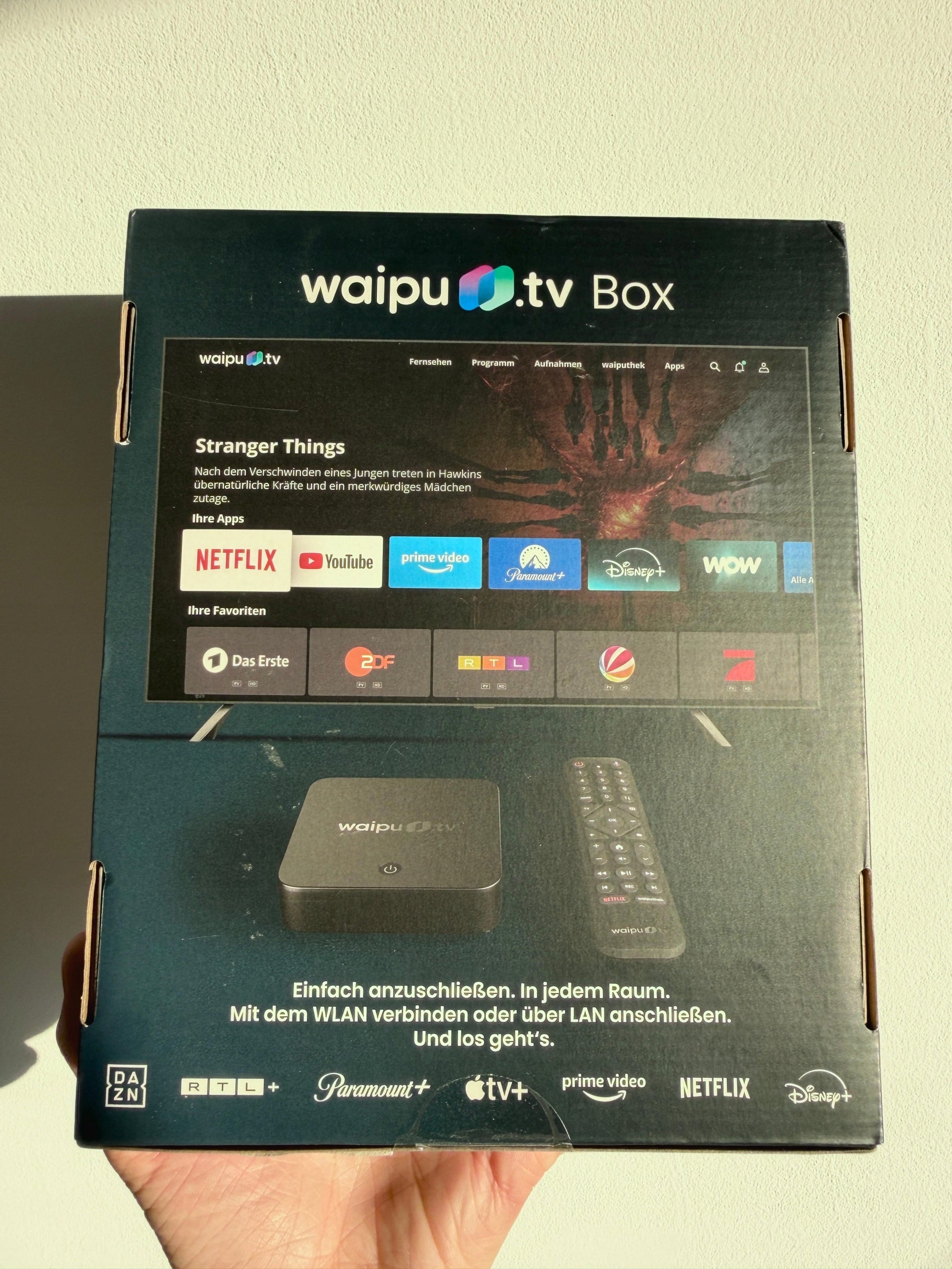 DECODER WAIPU.TV | INCLUDES REMOTE CONTROL WITH LIGHTING | TV VIA WI-FI | Brand no brand