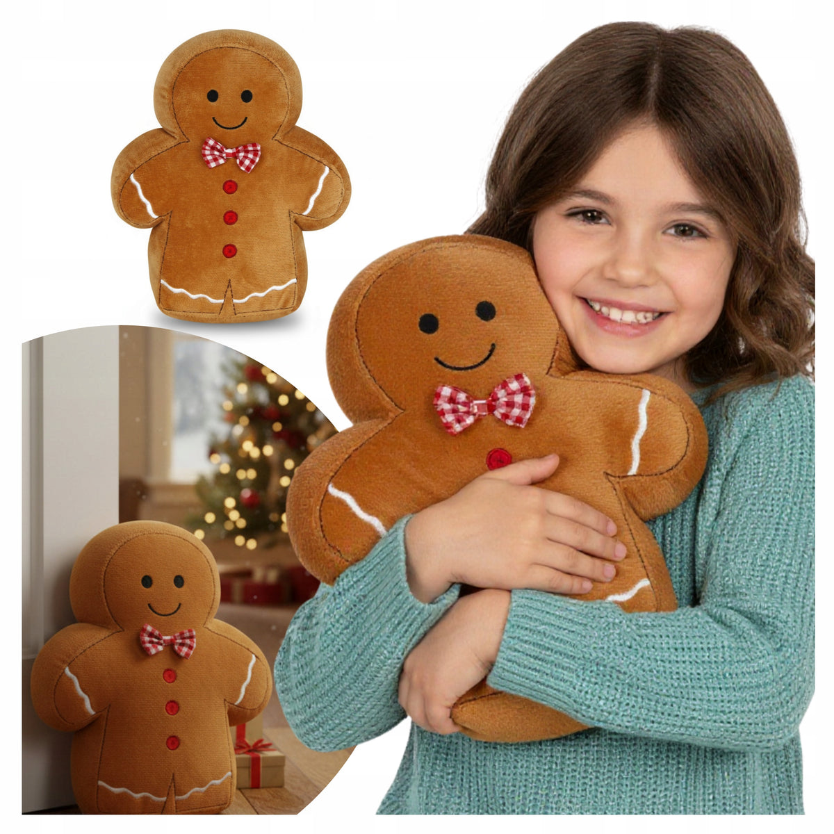 DECORATION CHRISTMAS DECORATION GINGERBREAD MAN COOKIES 24cm STOPWATCH COOKIEMAN EAN (GTIN) 5901179405274