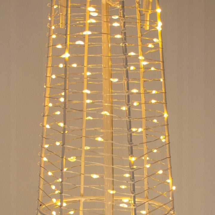 DECORATIVE CHRISTMAS TREE GLOWING LED METAL 100 cm ARTIFICIAL CHRISTMAS ORNAMENT EAN (GTIN) 5902340685747