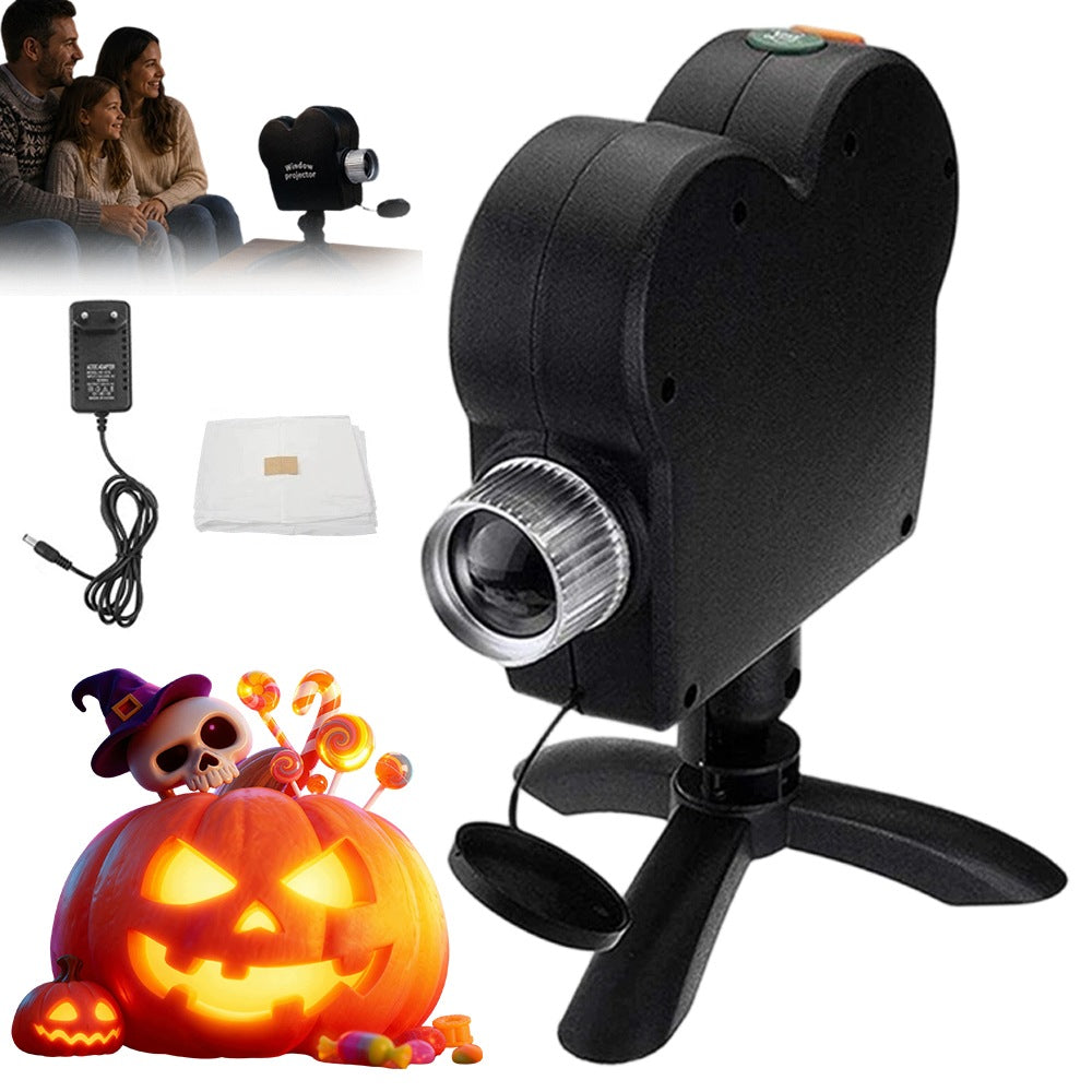 DECORATIVE PROJECTOR CHRISTMAS HALLOWEEN LOW CONSUMPTION SILENT SCREEN