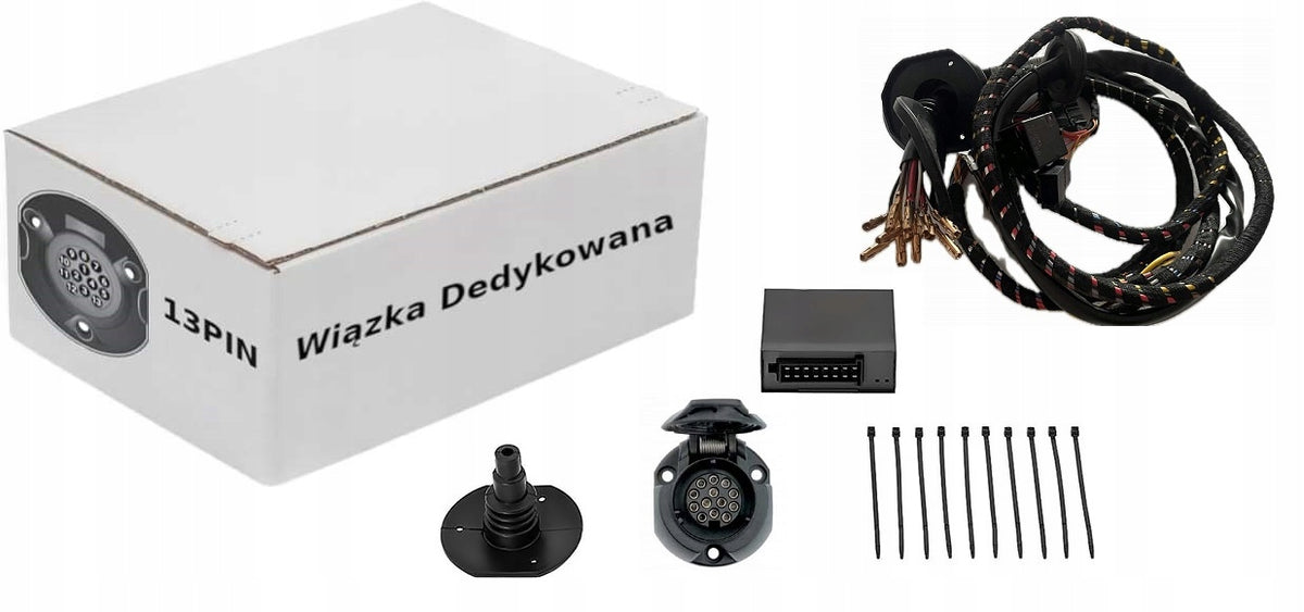 DEDICATED ELECTRICAL HARNESS 13P TRANSIT TOURNEO CONNECT III VW CADDY V
