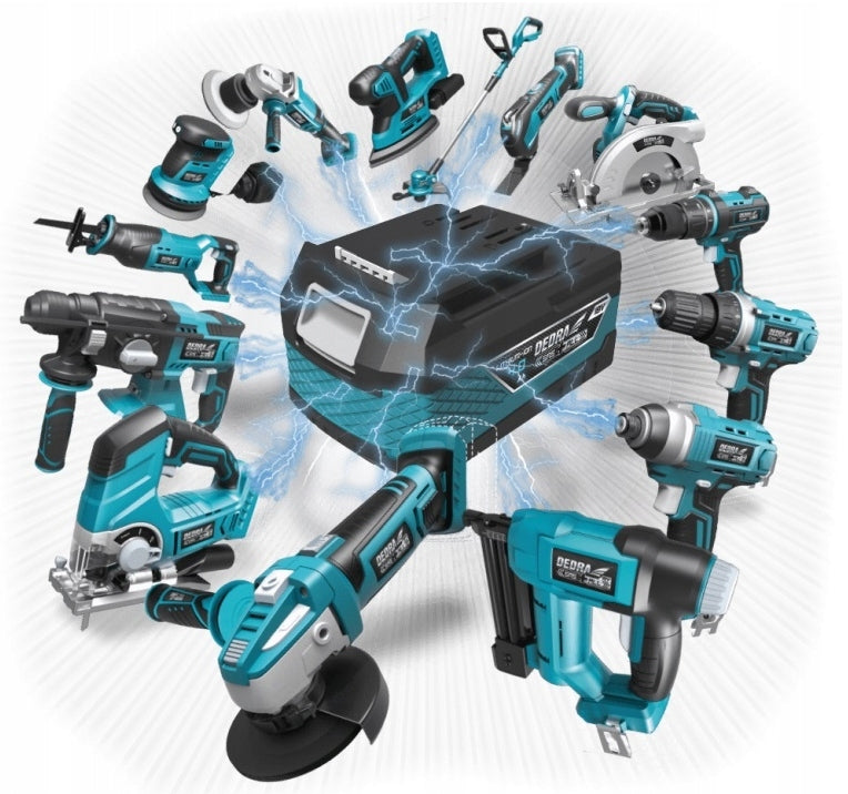 DEDRA Cordless drill18V, SAS+ALL DED7143, brushless Brand Dedra