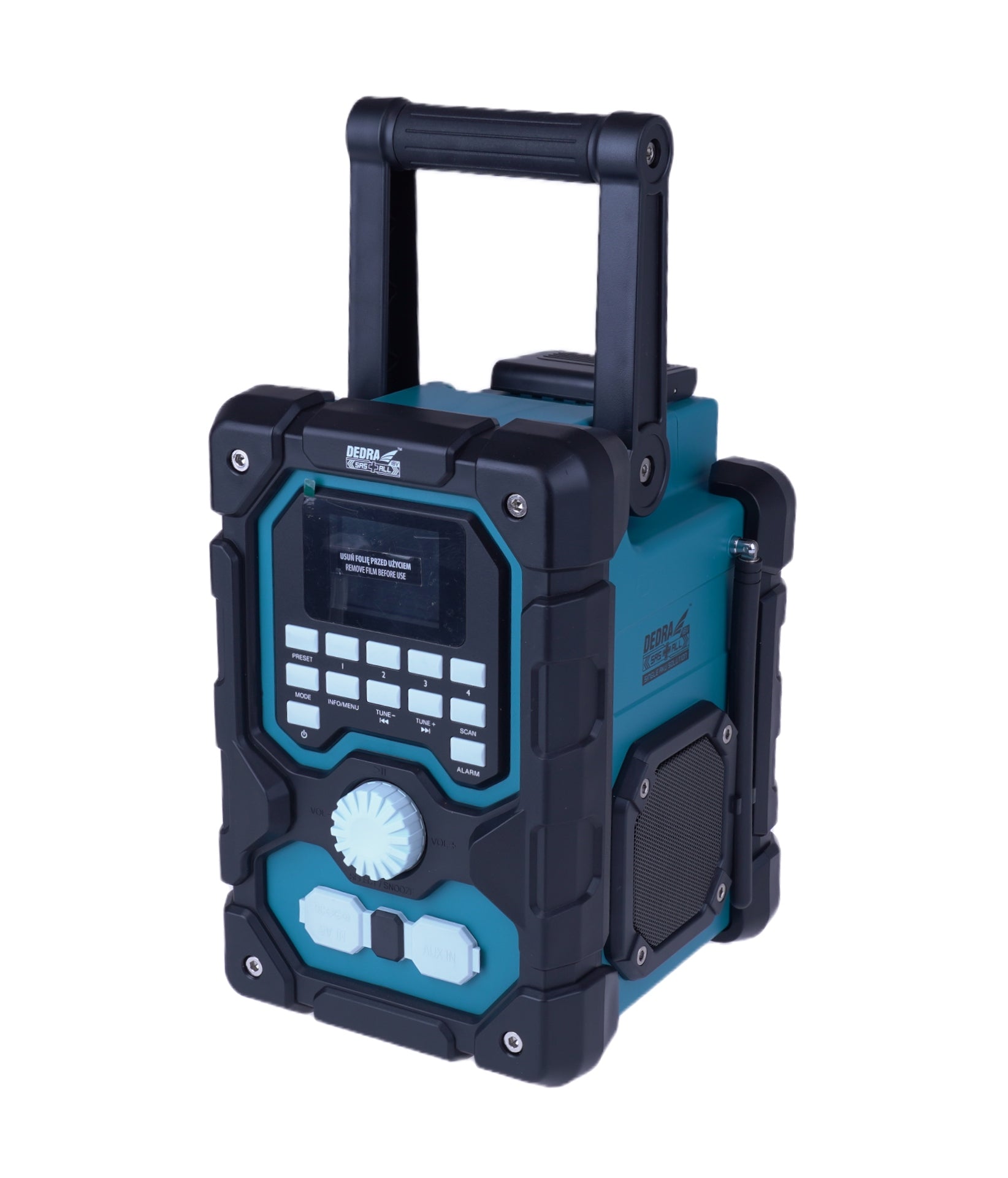 DEDRA DED7006BT BATTERY RADIO SAS+ALL 18V DAB+/FM BLUETOOTH USB