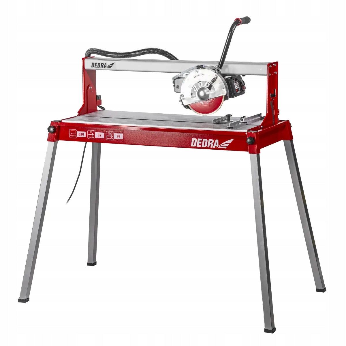 DEDRA DED7815 GLAZE CUTTER 800W CUTTING LENGTH 620mm 2990RPM Product weight with unit packaging 44 kg