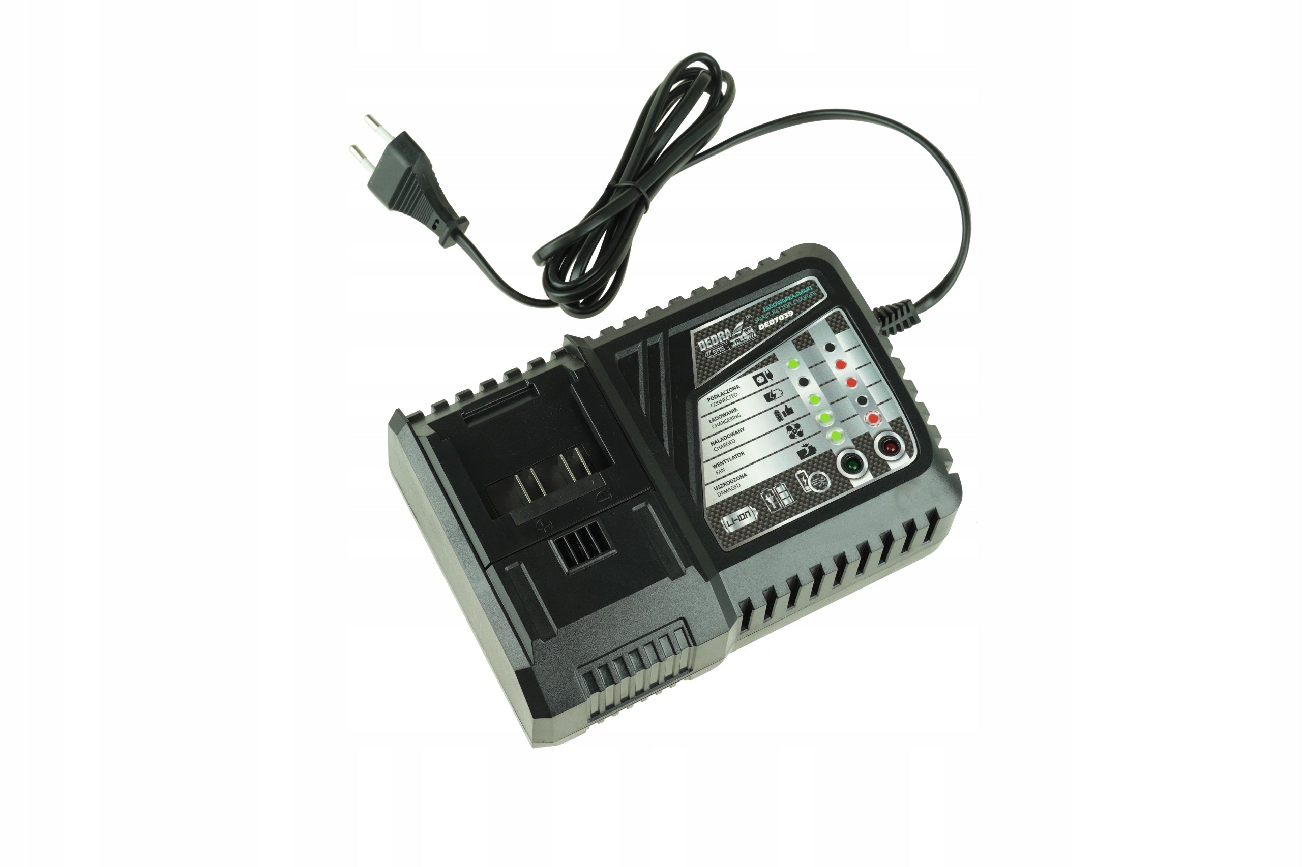 DEDRA FAST BATTERY CHARGER POWER SUPPLY 2 SOCKETS SAS+ALL DED7039 Manufacturer code DED7039