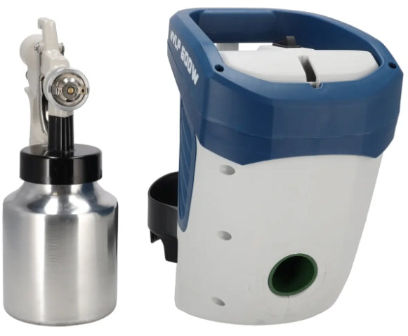 DEDRA HVLP SPRAY PAINT UNIT DED7413 GUN 600W 2 NOZZLES Manufacturer code DED7413