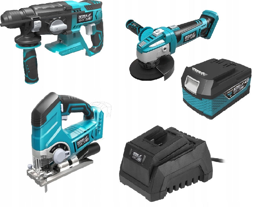 DEDRA SAS+ALL Power Tool Kit