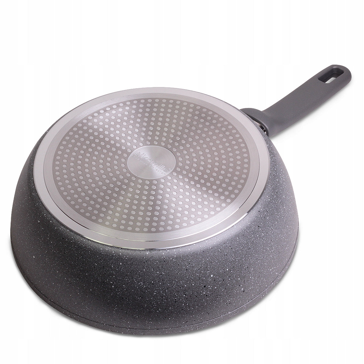 DEEP FRYING PAN 28CM WITH GRANITE COATING INDUCTION GAS Manufacturer code KM4295GR