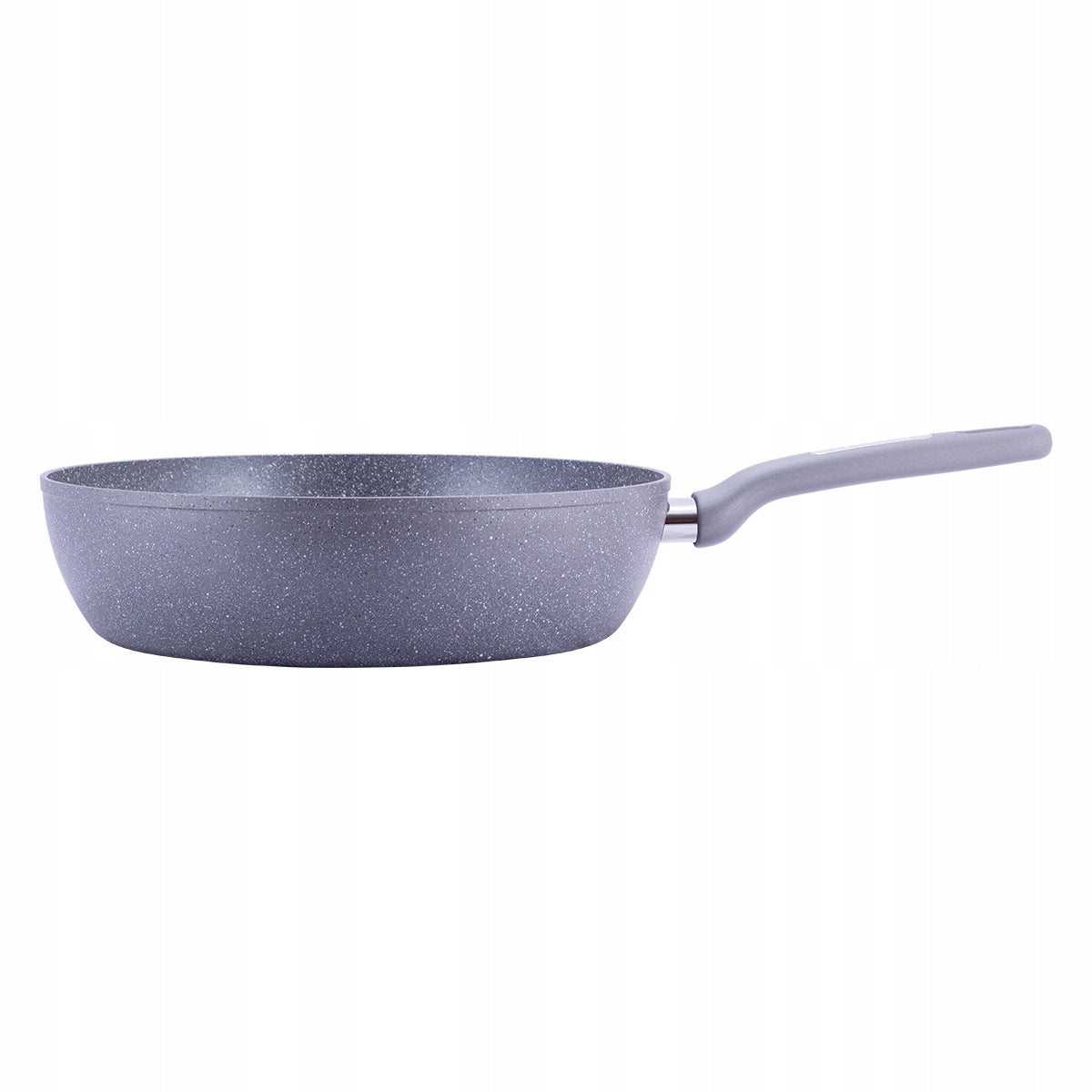 DEEP FRYING PAN 30CM WITH GRANITE COATING INDUCTION GAS Packaging status original