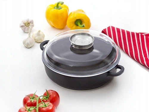 DEEP MAGNATE PAN WITH LID 26 CM AMBITION Manufacturer code 84523