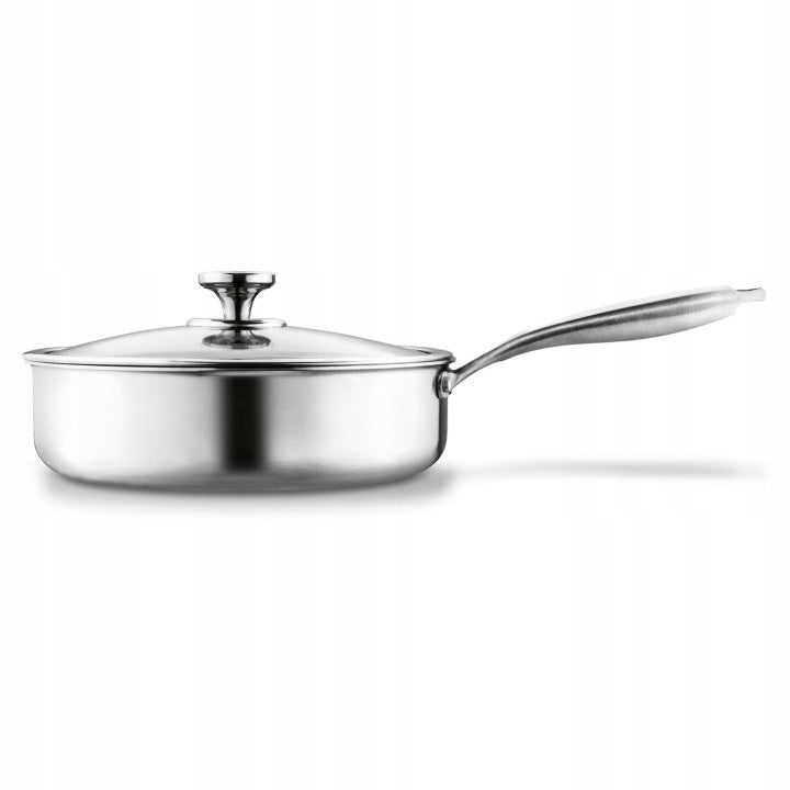 DEEP PAN Induction LID LARGE Starke Pro Linesta Steel 28x8 cm Packaging status original