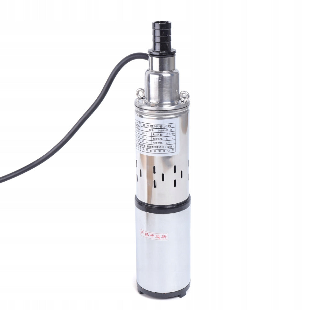 DEEP WELL WATER PUMP, 280W SOLAR WATER PUMP 48V 960L/h Additional information solar-powered