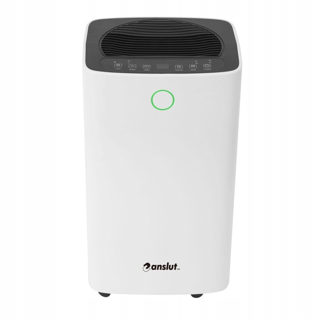 DEHUMIDIFIER 185W 12L/24H 30M2 MOISTURE ABSORBER ANSLUT Brand Anslut