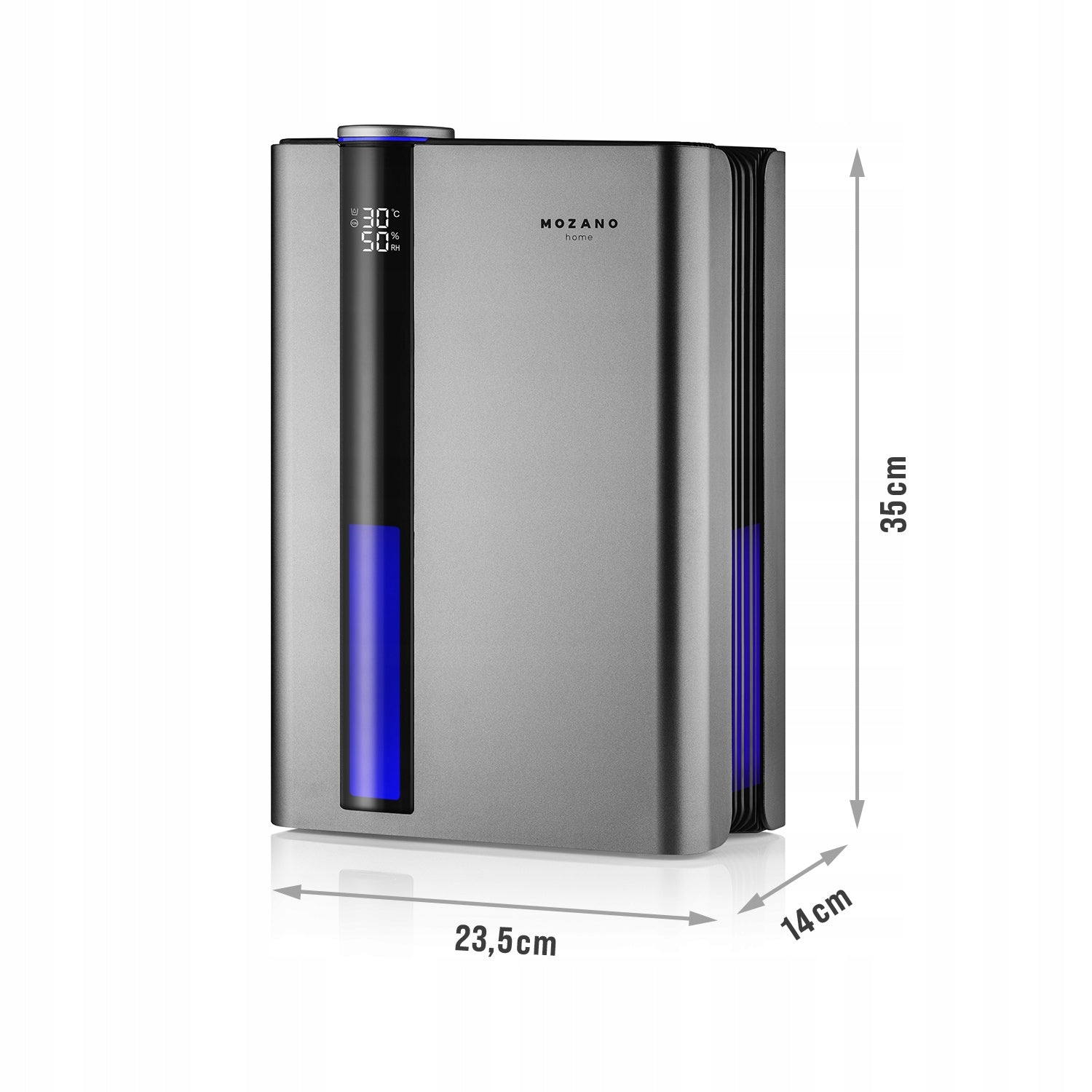 DEHUMIDIFIER 2,5L MOISTURE ABSORBER PURIFICATION + WIFI + IONIZATION Packaging status original