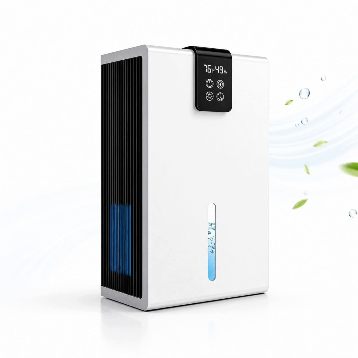 DEHUMIDIFIER 20L/24H MOISTURE ABSORBER PURIFIER QUIET 30dB LED