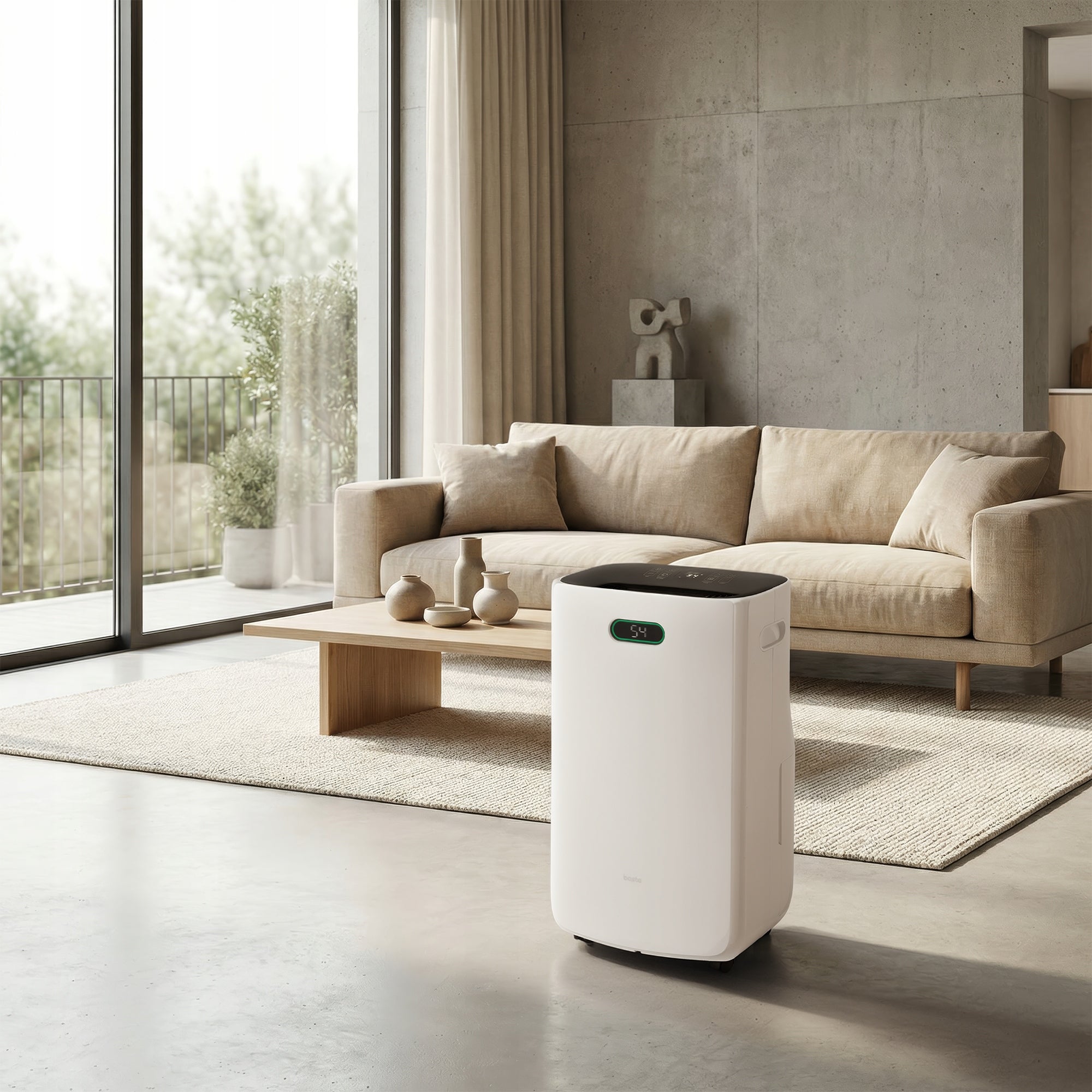 DEHUMIDIFIER/AIR PURIFIER BOSTE MOISTURE ABSORBER 20L 6,5L HEPA 13 Packaging status original