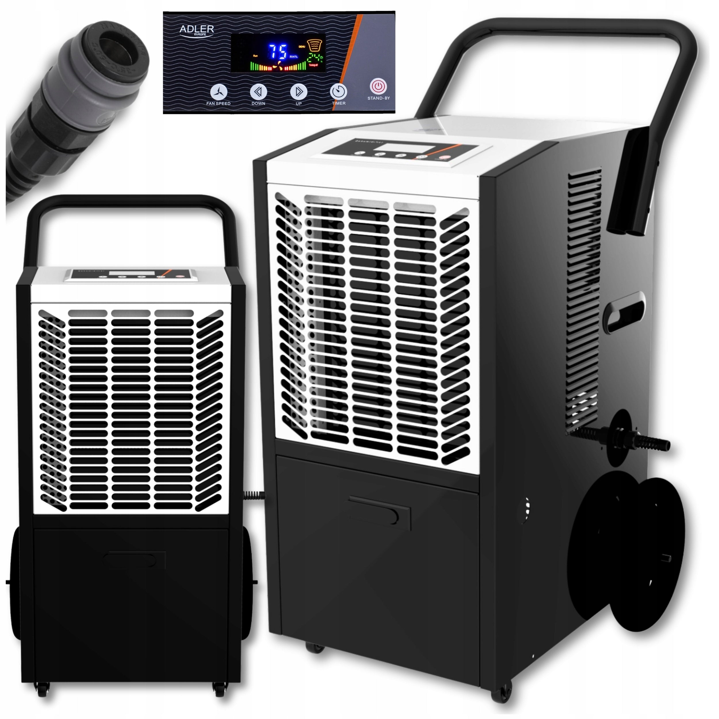 DEHUMIDIFIER CONSTRUCTION MOISTURE ABSORBER INDUSTRIAL LARGE 50L 840W
