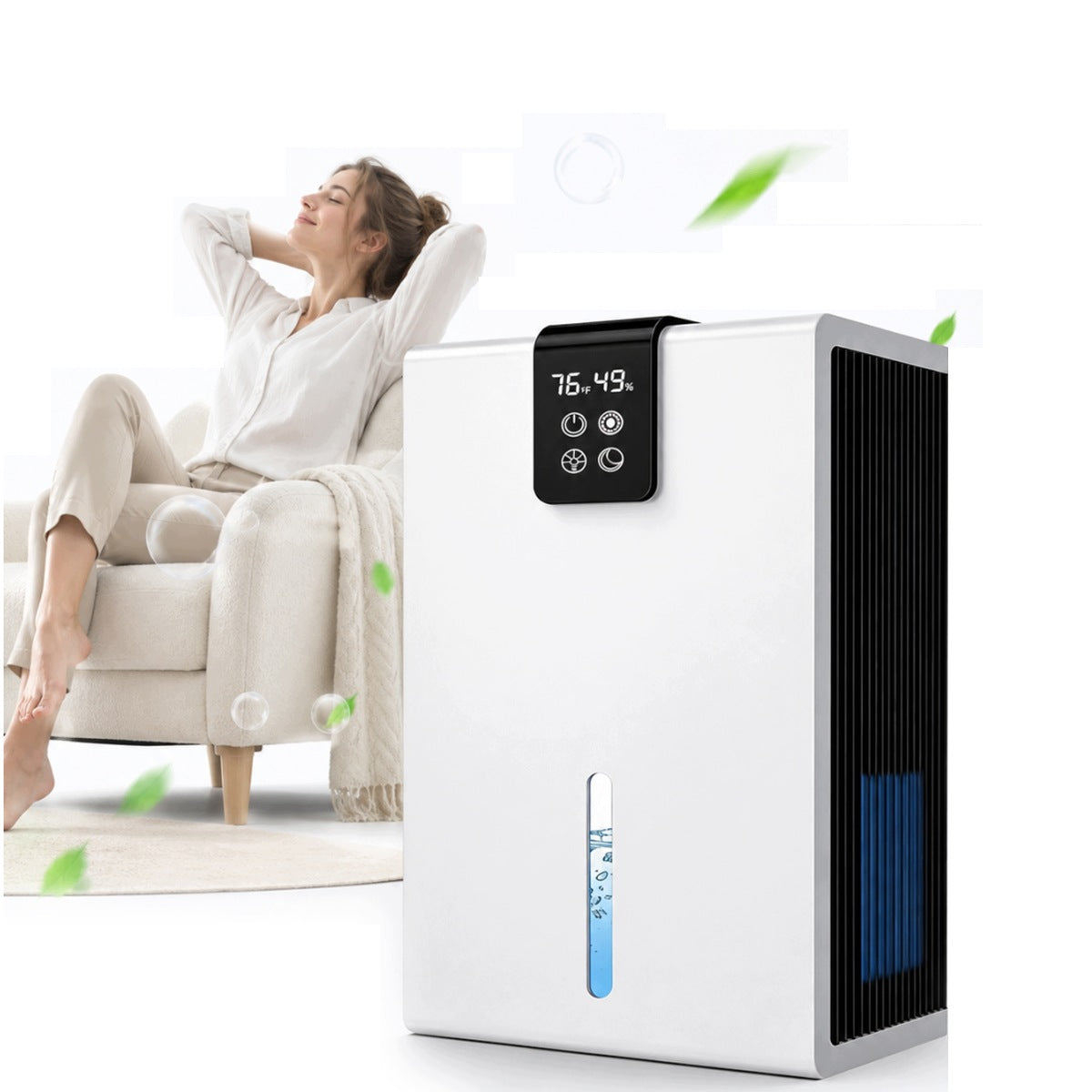 DEHUMIDIFIER ELECTRIC MOISTURE ABSORBER HOUSEHOLD EFFICIENT 2.8L/24h