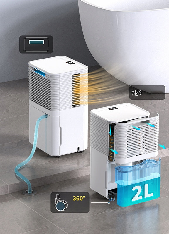 DEHUMIDIFIER LUKO OL12-BD031B 12L/DAY 25M2 Brand no brand