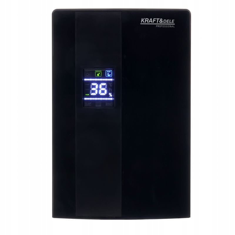 DEHUMIDIFIER MOISTURE ABSORBER 120W REMOTE CONTROL 2000ml LED DISPLAY Manufacturer code KD10585