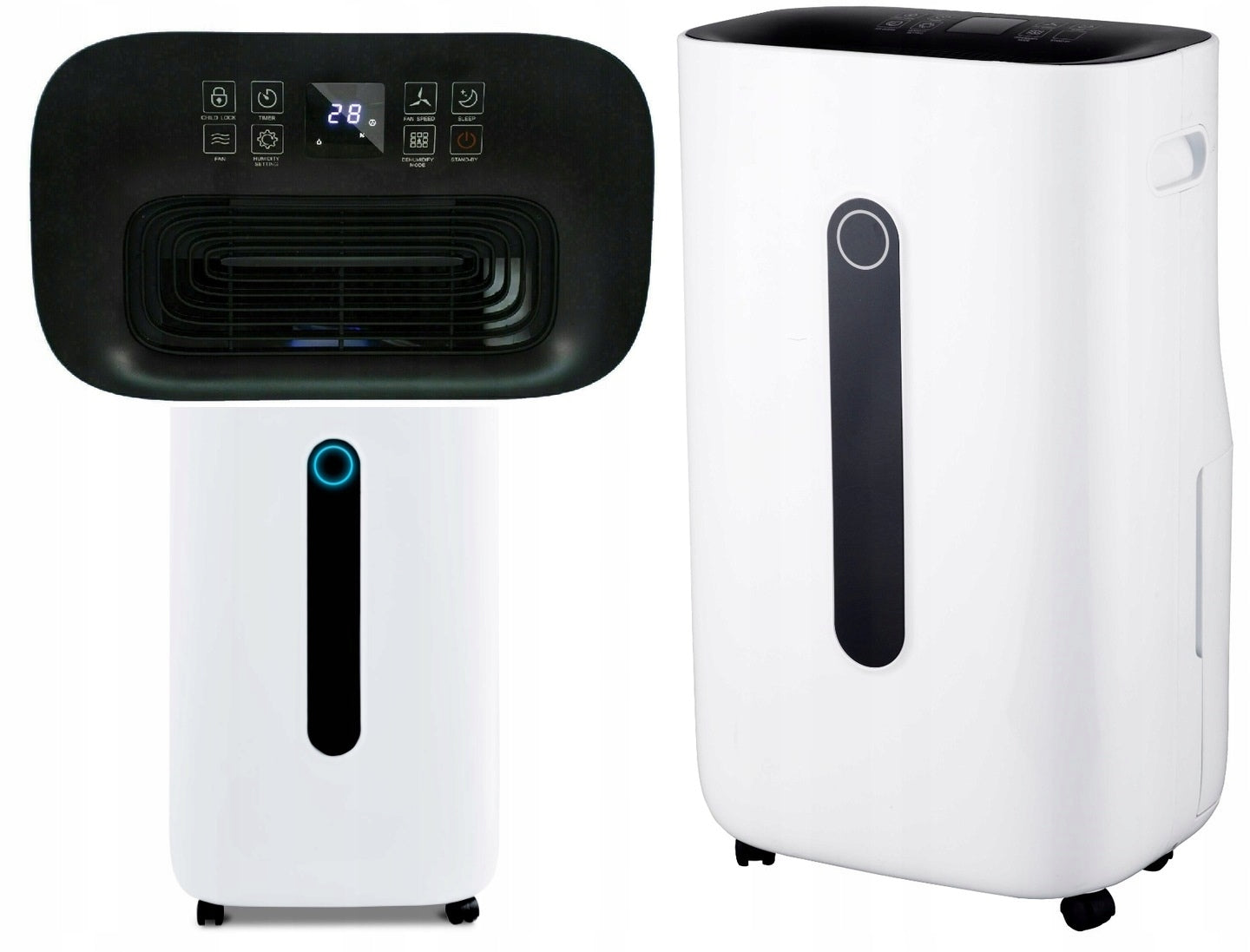 DEHUMIDIFIER MOISTURE ABSORBER 430w 20L/24 +LAMP UV TIMER DRYING