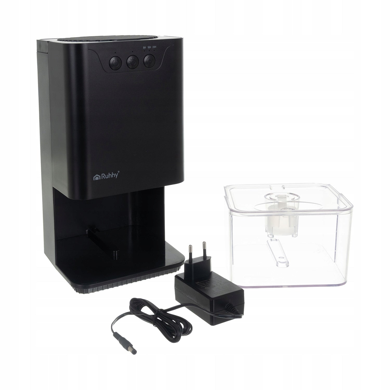 DEHUMIDIFIER MOISTURE ABSORBER SILENT LED BACKLIGHT + TIMER 1,4L Brand Ruhhy