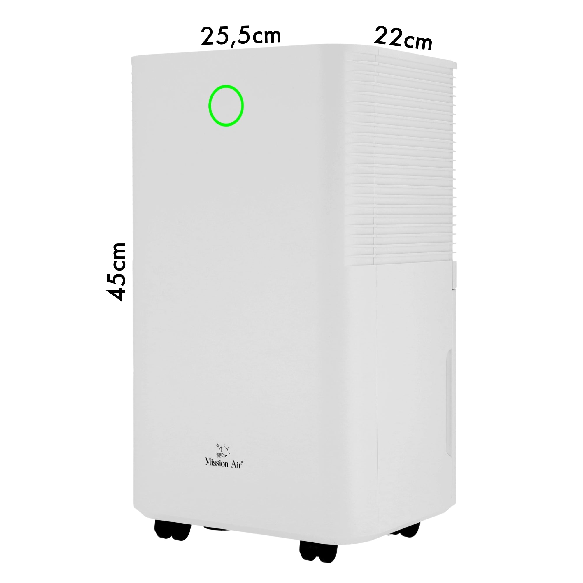 DEHUMIDIFIER home moisture absorber Mission Air EASY 12L/24h WiFi Medical device no