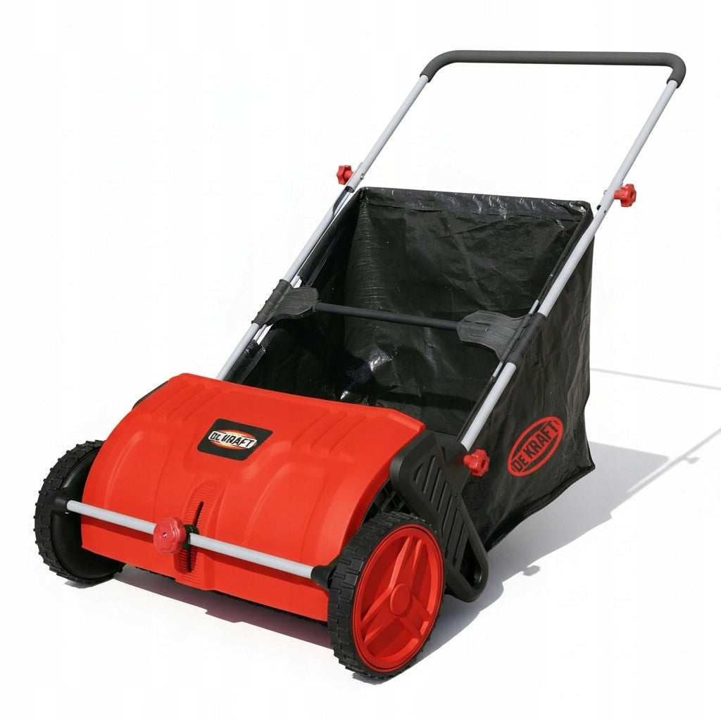 DEKRAFT HAND SWEEPER FOR GRASS LEAVES WITH SIDEWALK CUBE 53cm Packaging status original