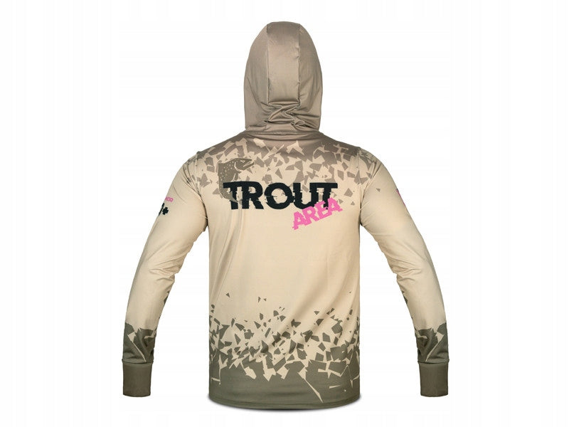 DELPHIN UV ARMOR 50+ TROUT HOODIE size XL Manufacturer code 101006366
