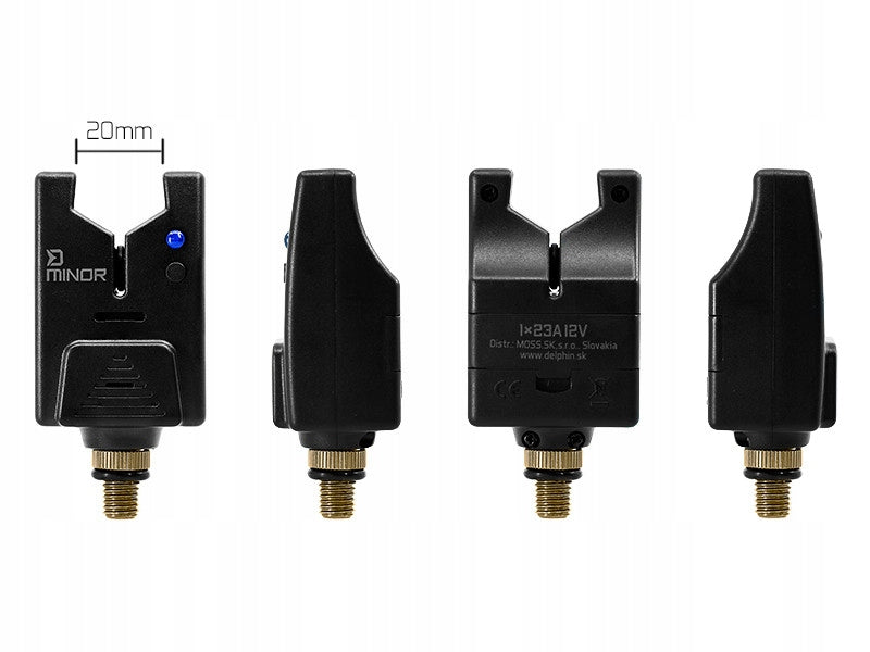 DELPHIN carp bite alarms with MINOR 2+1 control unit Manufacturer code 101003083