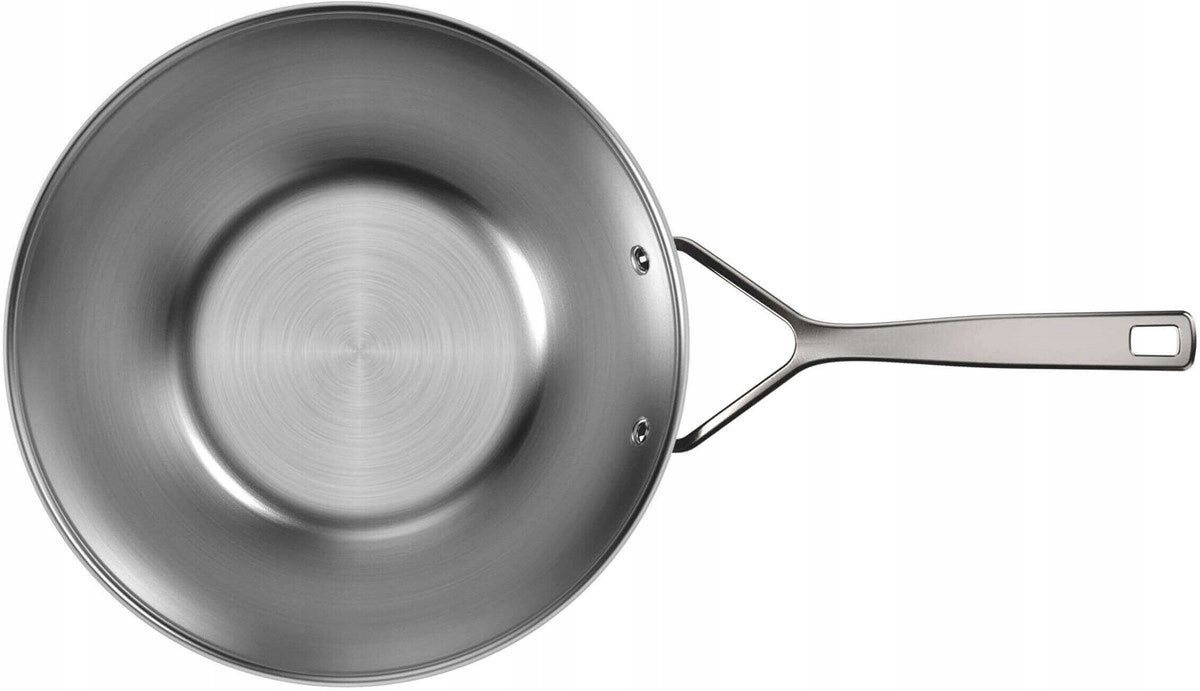 DEMEYERE BLACK 5 Wok 30 cm to 350°C - 5 layers of steel Brand Demeyere